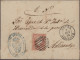 Spain: 1854-1868 Ca.: About 420 Folded Covers Used Inland, All Franked By Stamps - Autres & Non Classés