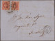 Spain: 1854-1868 Ca.: About 420 Folded Covers Used Inland, All Franked By Stamps - Sonstige & Ohne Zuordnung