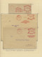 Czechoslowakia: 1929/1939, Meter Marks Of BRNO, Collection Of Covers/cards And P - Brieven En Documenten