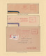 Delcampe - Czechoslowakia: 1945/1994, Meter Marks Of BRNO, Collection Of Covers/cards And P - Storia Postale