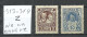 RUSSLAND RUSSIA 1926/1927 Michel 313 - 314 Z (Without Wm/ohne Wz) * - Neufs