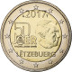 Luxembourg, 2 Euro, 2017, Utrecht, Bimétallique, SPL - Luxembourg