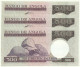 Angola - 3 X 500 Escudos Consecutive - 10.6.1973 - Pick: 107 - Serie YR - Luiz De Camões - PORTUGAL - Angola