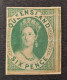 QUEENSLAND 1860 SC#3 Deep Green / Pre-Printing Paper Fold ERROR! - Nuovi