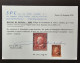 Delcampe - 1859 Italy State Sicily Lot Of 3 Stamps With Certificates 5gr - Sicilië