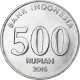 Indonésie, 500 Rupiah, 2016, Aluminium, SUP - Indonesië