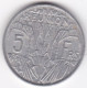 Ile De La Réunion 5 Francs 1970 , En Aluminium, Lec# 72 - Reunión