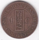 Cochinchine Française. 1 Centième 1879 A , En Bronze , Lec# 12 - Cochinchina