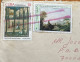 CUBA 1979,COVER USED TO BRAZIL,ROSE FLOWER, BIRD,WOMAN, J.PILLIMENT, PAINTER, VECTOR GARCIA, MUSEUM,  4 DIFF STAMP, - Storia Postale