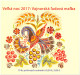 Booklet 632 Slovakia Easter 2017 Pelican In Folk Paintings - Nuevos
