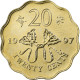 Hong Kong, 20 Cents, 1997, Nickel-Cuivre, SPL, KM:73 - Hongkong