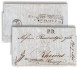 Russia 1848 Cover St. Petersburg To France Via BERLIN 1 5 AUS RUSSLAND FRANCO And “P.D.” In Black - Briefe U. Dokumente