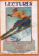 JEUX OLYMPIQUES 1924  - CHAMONIX - REVUE - LECTURE POUR TOUS - FEVRIER 1924 - - Sonstige & Ohne Zuordnung