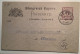 WESEL 1888 Auf Bayern 5 Pf Antwort Postkarte (Mi.P32/03x) Selten & Sehr Gut Erhalten (Düsseldorf Westfalen Ganzsache - Entiers Postaux