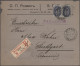 Nachlässe: 1897/1990, RUSSLAND, Nachlass-Posten Mit Ca 50 Interessanten Briefen, - Kilowaar (min. 1000 Zegels)