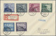 Delcampe - Nachlässe: 1933/1945, III.REICH, Nachlass-Posten Mit Ca. 90 Briefen, Karten Und - Mezclas (min 1000 Sellos)