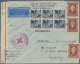 Nachlässe: 1891/2001, ASIEN/AUSTRALIEN, Lot Mit Ca. 30 Briefen, Karten Und Ganzs - Lots & Kiloware (min. 1000 Stück)