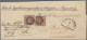 Bayern - Marken Und Briefe: 1850/1861, Quadratausgabe 6 Kr. Braun, Partie Von 19 - Other & Unclassified