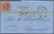 Bayern - Marken Und Briefe: 1851/1860 (ca.), 3 Kr. Rot (MiNr. 9), Partie Von 17 - Other & Unclassified