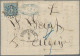 Delcampe - Bayern - Marken Und Briefe: 1852/1861, Quadratausgabe 3 Kr. Blau, Partie Von 28 - Autres & Non Classés