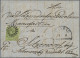 Bayern - Marken Und Briefe: 1852/1862, Quadratausgabe 9 Kr. Grün, Partie Von Elf - Other & Unclassified