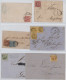 Bayern - Marken Und Briefe: 1854/1874, Sammlung Von 35 Briefen Mit Frankaturen Q - Autres & Non Classés