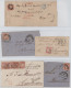 Bayern - Marken Und Briefe: 1854/1874, Sammlung Von 35 Briefen Mit Frankaturen Q - Autres & Non Classés