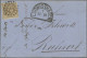 Bayern - Marken Und Briefe: 1863/1867, 9 Kr. Ockerbraun, Zwölf Briefe In Den Pos - Other & Unclassified