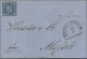 Delcampe - Bayern - Marken Und Briefe: 1864/1867, Quadratausgabe 6 Kr. Blau, Fünf Einzelfra - Other & Unclassified