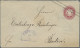 Bayern - Ganzsachen: 1869/1875, Ganzsachenumschlag 3 Kr. Rosa, Partie Von Sechs - Autres & Non Classés