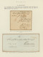 Bayern - Ortsstempel: 1750/1910 (ca.), Sammlung Von Ca. 100 Belegen (Briefe/Post - Autres & Non Classés