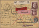Delcampe - Deutsches Reich: 1907/1944, Sammlung Von 194 Paketkarten, Dabei 74 Germania, 70 - Sammlungen