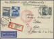 Delcampe - Deutsches Reich: 1919/1944, Partie Von 14 Flugpost-Briefen/-Karten In Netter Vie - Verzamelingen