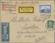 Delcampe - Deutsches Reich: 1928/1942 (ca.), Partie Von 14 Luftpost-Belegen Meist Ins Ausla - Colecciones