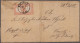 Deutsches Reich - Brustschild: 1872/1875, Lot Von Vier Belegen, Teils Etwas Spur - Collections