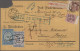 Deutsches Reich - Pfennige: 1876/1881, 2 Mark Innendienstmarke, Zwei Auslandspak - Colecciones