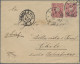 Deutsches Reich - Pfennig: 1883/1889, Lot Von Fünf Briefen Mit Übersee-Destinati - Collezioni