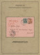 Deutsches Reich - Germania: 1900-1922, Germania-Ausgaben, 50 Belege Rohrpost, Am - Colecciones