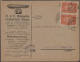 Deutsches Reich - Inflation: 1920/1923 Rund 50 Briefe Und Postkarten Mit Reinen - Collections