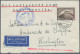 Deutsches Reich - Weimar: 1928/1936, Zeppelin/Flugpost, Partie Von Fünf Briefen/ - Sammlungen