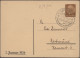 Deutsches Reich - 3. Reich: 1933/1944, Vielseitige Partie Von Ca. 101 Briefen Un - Brieven En Documenten