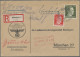 Deutsches Reich - 3. Reich: 1934/1944, Partie Von Ca. 50 Bedarfs-Karten/-Briefen - Lettres & Documents