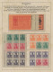 Delcampe - Deutsches Reich - Zusammendrucke: 1900-1922 (ca), Germania-Ausgabe-Zusammendruck - Se-Tenant