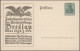 Delcampe - Deutsches Reich - Ganzsachen: 1872/1921, Umfangreiche Sammlung Von Ca. 450 Gebra - Sonstige & Ohne Zuordnung