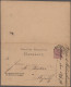 Deutsches Reich - Ganzsachen: 1876/1879, Pfennige-Ausgabe, Partie Von Drei Gebra - Autres & Non Classés
