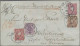 Deutsches Reich - Ganzsachen: 1883/1890, Ganzsachenumschlag 10 Pfg Rot, Lot Von - Other & Unclassified