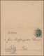 Deutsches Reich - Ganzsachen: 1900/1916, Lot Von Drei Gebrauchten Doppelkarten 5 - Sonstige & Ohne Zuordnung