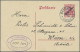 Deutsche Post In Der Türkei - Ganzsachen: 1896/1912, Saubere Partie Von 17 Gebra - Turkse Rijk (kantoren)