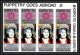 Nord Yemen YAR - 3530a N°1082/1087 B World Exhibition EXPO OSAKA 1970 Puppet Bunraku Japan  ** MNH Silver Imperf Bloc 4 - 1970 – Osaka (Giappone)