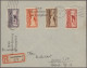 Delcampe - Deutsche Abstimmungsgebiete: Saargebiet: 1934/1935 "VOLKSABSTIMMUNG": 30 Belege - Covers & Documents